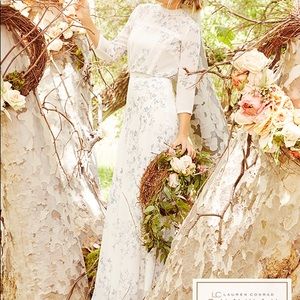 Runway collection 2 piece gown